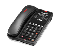 Teléfonos inalámbricos VTech modelo A1410. Equipo para hoteles. Con altavoz, líneas SIP.