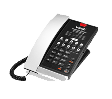 Teléfonos inalámbricos VTech modelo A2210. Equipo para hoteles. Con altavoz, líneas SIP.