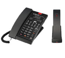 Teléfonos inalámbricos VTech modelo CTM-A2510-USB. Equipo para hoteles. Con altavoz, líneas SIP.